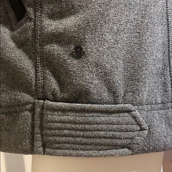 Lululemon Moto Jacket Black / Ambient Grey / Black - Picture 6 of 8